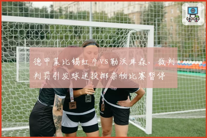 德甲莱比锡红牛vs勒沃库森，裁判判罚引发球迷投掷杂物比赛暂停