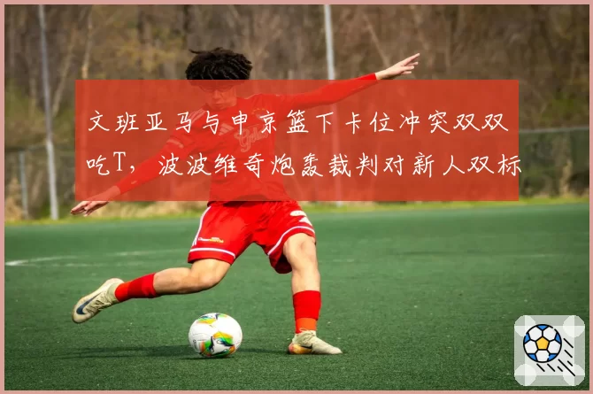 文班亚马与申京篮下卡位冲突双双吃T，波波维奇炮轰裁判对新人双标