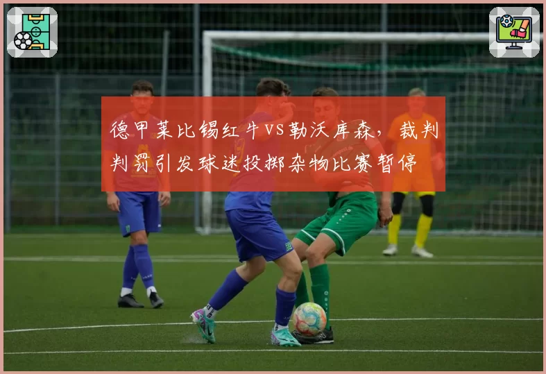 德甲莱比锡红牛vs勒沃库森，裁判判罚引发球迷投掷杂物比赛暂停