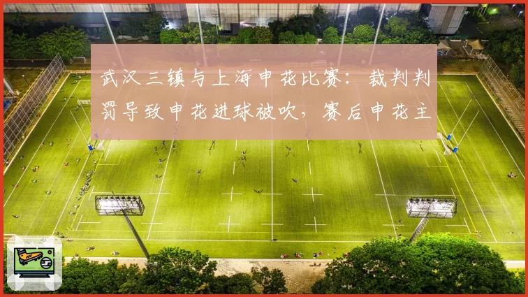 武汉三镇与上海申花比赛：裁判判罚导致申花进球被吹，赛后申花主帅公开批评裁判业务能力
