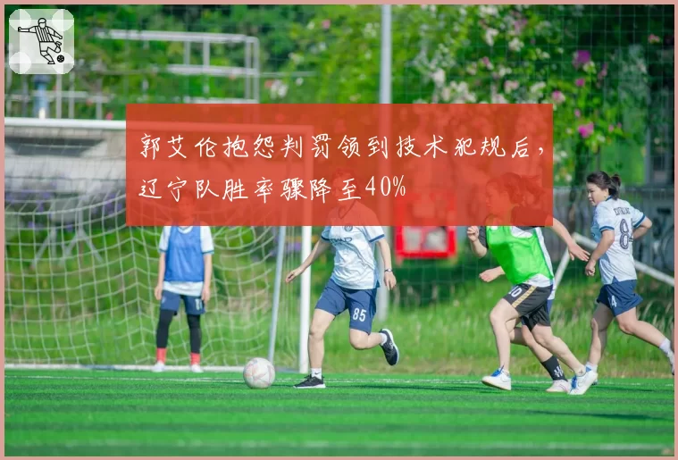 郭艾伦抱怨判罚领到技术犯规后，辽宁队胜率骤降至40%