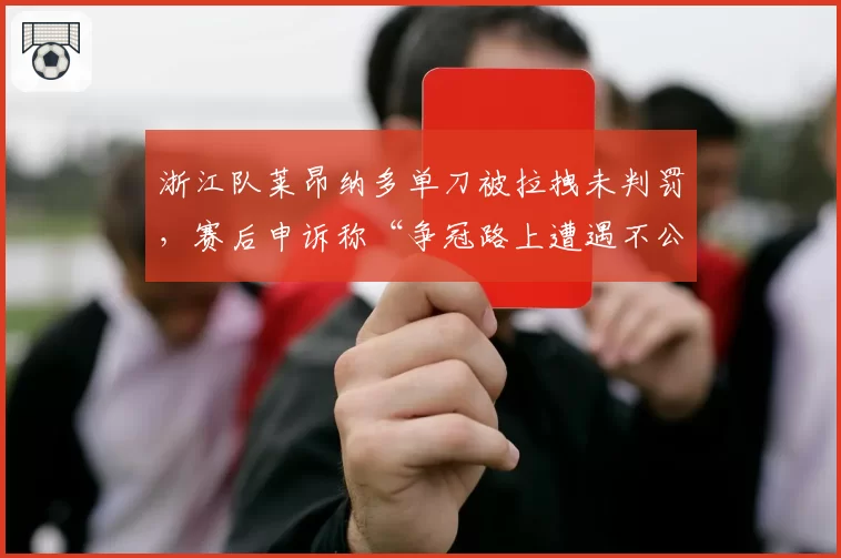 浙江队莱昂纳多单刀被拉拽未判罚，赛后申诉称“争冠路上遭遇不公”